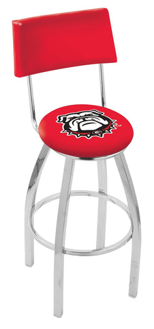 Georgia "bulldog" Bar Stool