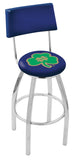 Notre Dame (shamrock) Bar Stool