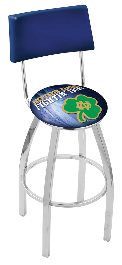 Notre Dame (shamrock) Bar Stool