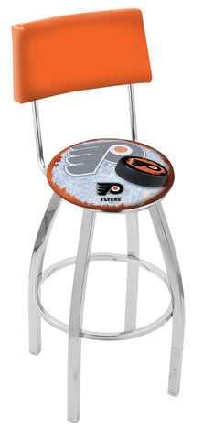 Philadelphia Flyers Bar Stool W-orange Background