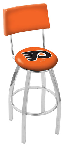 Philadelphia Flyers Bar Stool W-orange Background