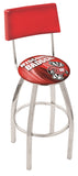 Wisconsin "badger" Bar Stool