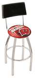 Wisconsin "w" Bar Stool