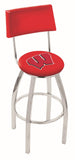 Wisconsin "w" Bar Stool