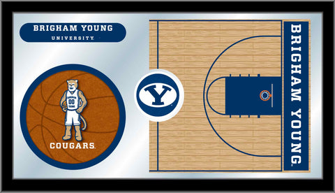 Brigham Young Basketball Mirror