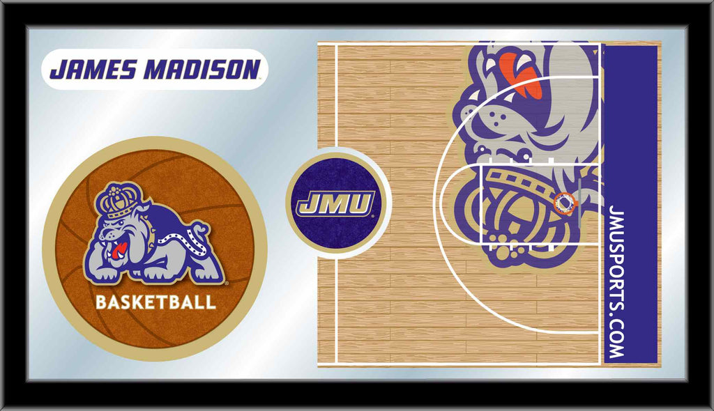 James Madison Basketball Mirror