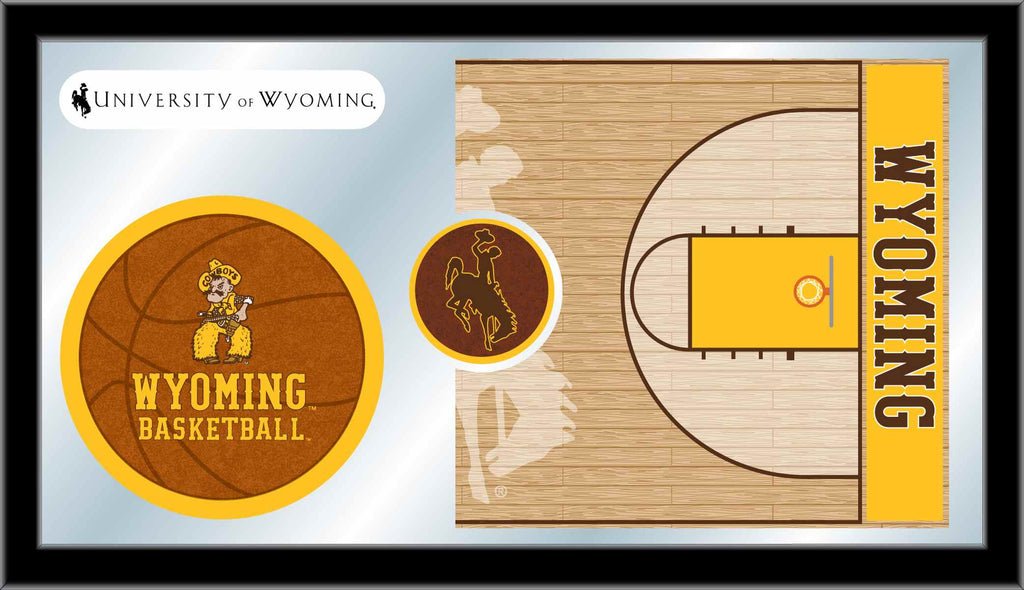 Wyoming Basketball Mirror