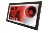 Jimi Hendrix (aye - Red) Mirror