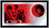 Jimi Hendrix (aye - Red) Mirror