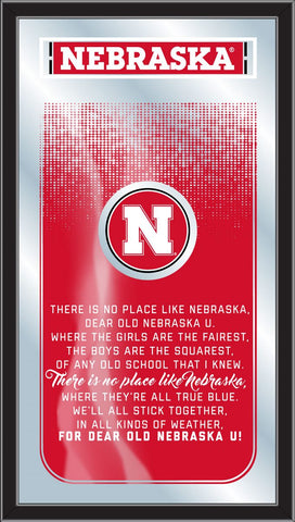 Nebraska Fight Song Mirror