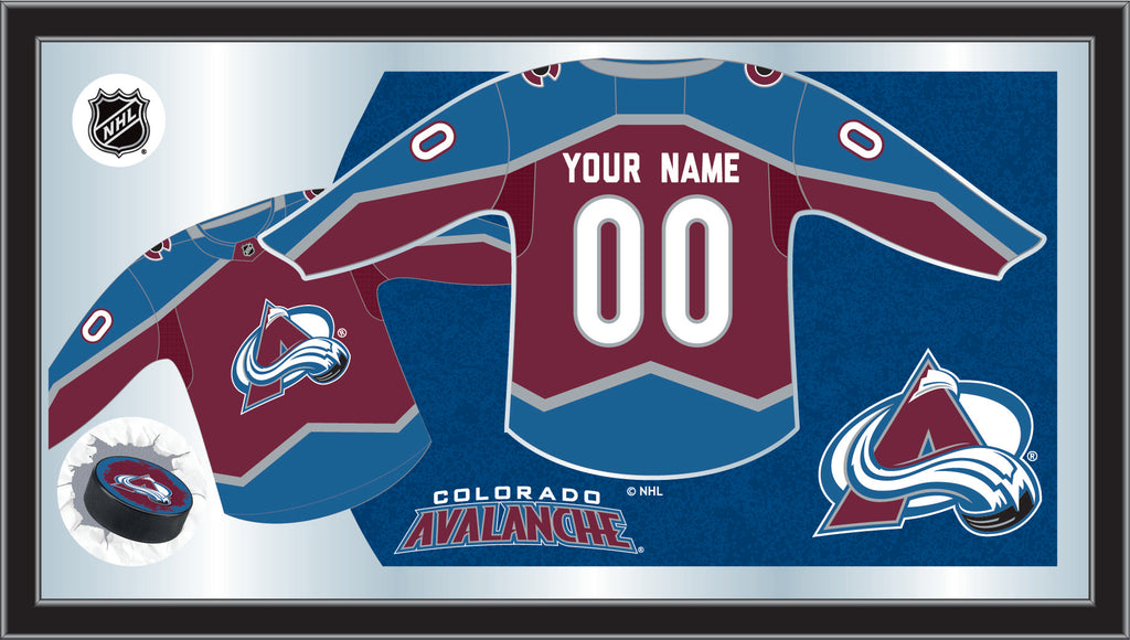 Colorado Avalanche Jersey Mirror