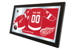 Detroit Red Wings Jersey Mirror