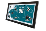 San Jose Sharks Jersey Mirror