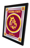 Arizona State Logo Mirror With Sparky Logo