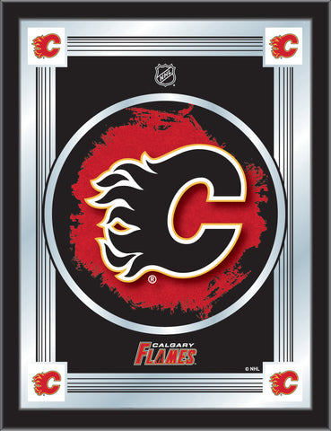 Calgary Flames Logo Mirror