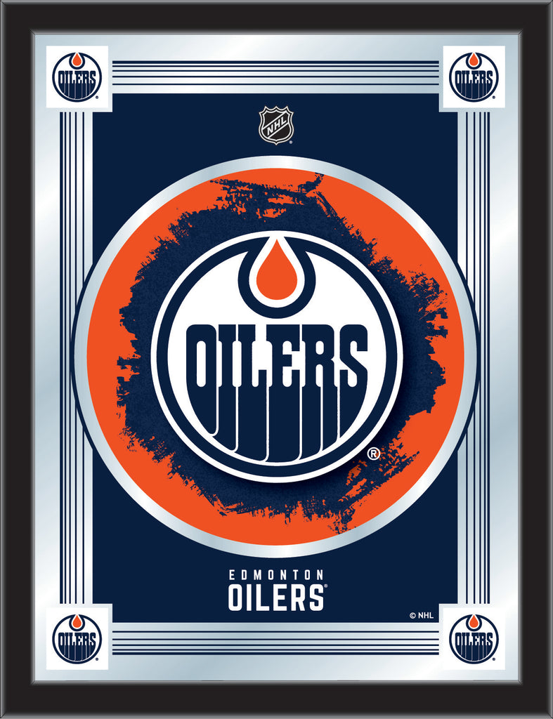 Edmonton Oilers Logo Mirror