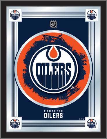 Edmonton Oilers Logo Mirror