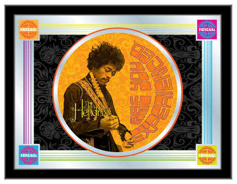 Jimi Hendrix (aye - Orange) Mirror