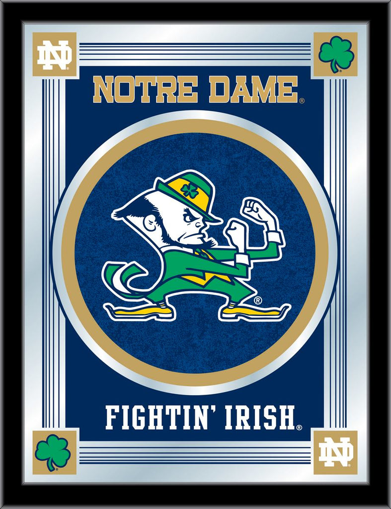 Notre Dame (leprechaun) Logo Mirror