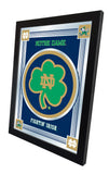 Notre Dame (shamrock) Logo Mirror