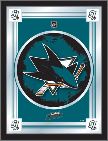 San Jose Sharks Logo Mirror