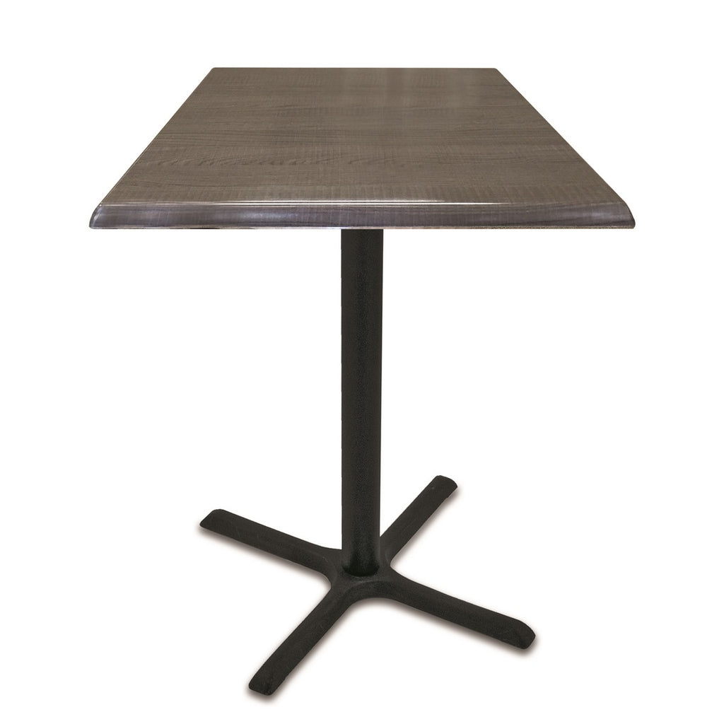 36" Tall Od211 Indoor-outdoor All-season Table With 36" X 36" Square Charcoal Top