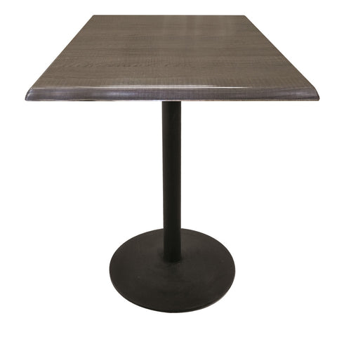 36" Tall Od214 Indoor-outdoor All-season Table With 36" X 36" Square Charcoal Top