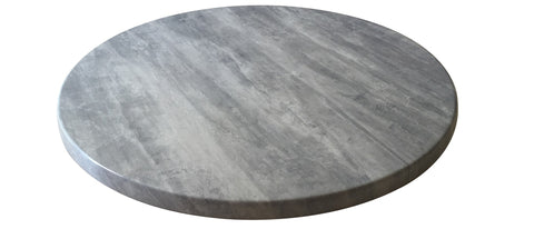 30" Diameter Greystone, Indoor-outdoor All-season Endurotop Table Top