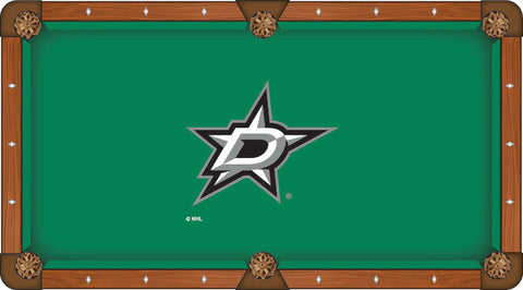 Dallas Stars Pool Table Cloth-7'"