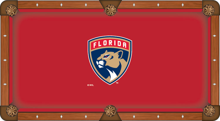 Florida Panthers Pool Table Cloth-7'"