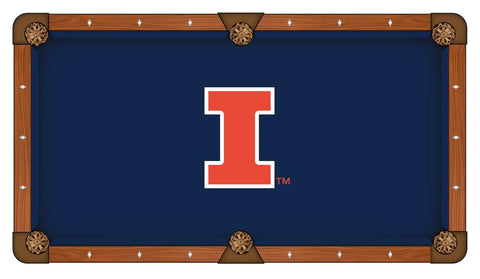 Illinois Pool Table Cloth-7'"