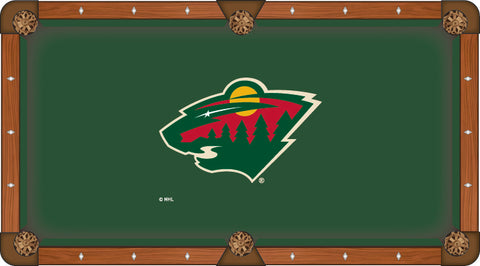 Minnesota Wild Pool Table Cloth-7'"