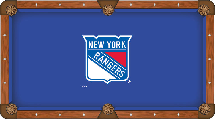 New York Rangers Pool Table Cloth-7'"