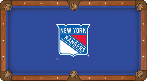 New York Rangers Pool Table Cloth-7'"