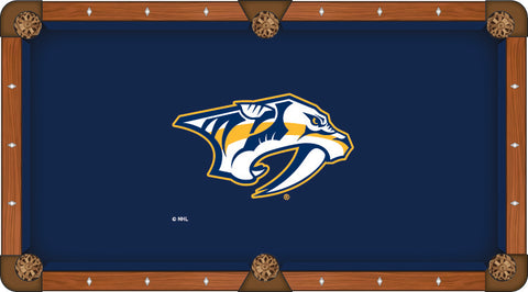 Nashville Predators Pool Table Cloth-7'"