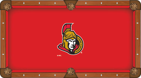 Ottawa Senators Pool Table Cloth-7'"