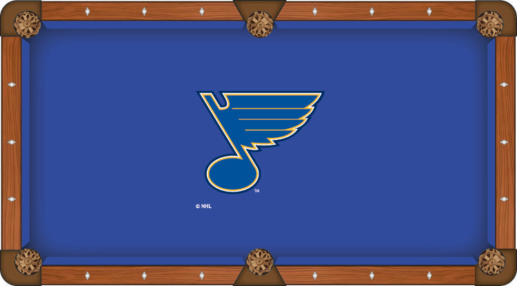 St Louis Blues Pool Table Cloth-7'"