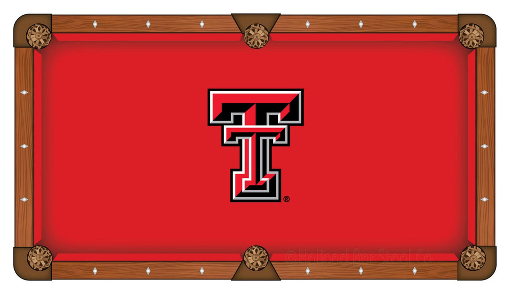 Texas Tech Pool Table Cloth-7'"