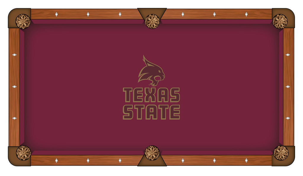 Texas State Pool Table Cloth-7'"