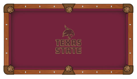 Texas State Pool Table Cloth-7'"