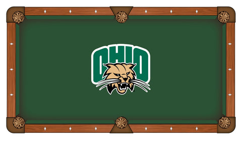 Ohio University Pool Table Cloth-7'"