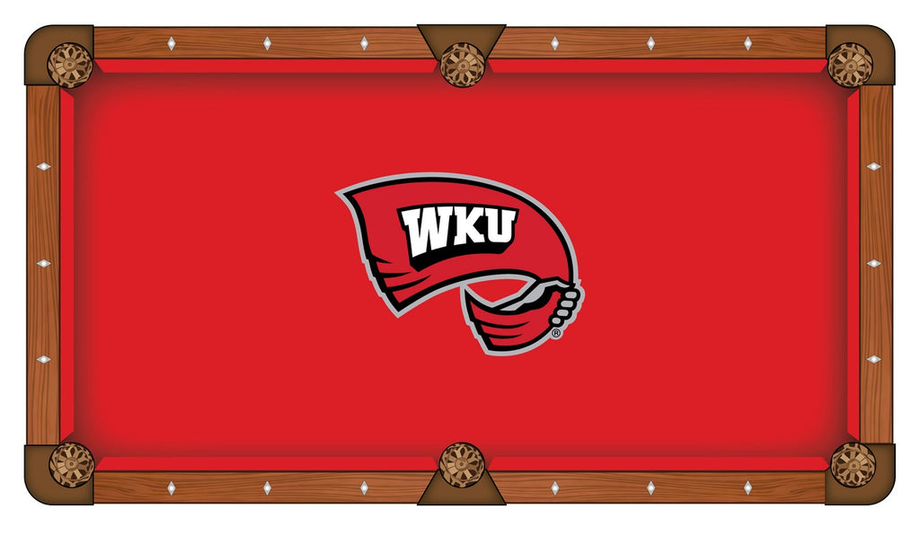 Western Kentucky Pool Table Cloth-7'"