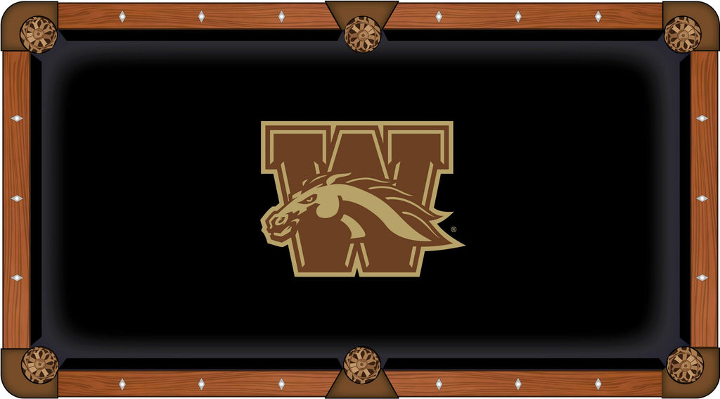 Western Michigan Pool Table Cloth-7'"