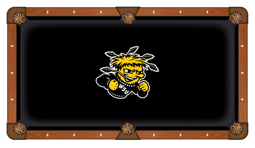 Wichita State Pool Table Cloth-7'"