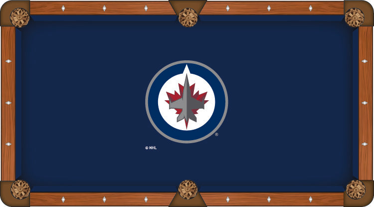 Winnipeg Jets Pool Table Cloth-7'"