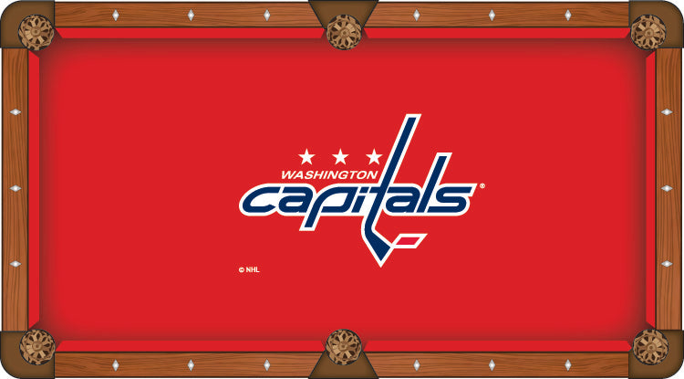 Washington Capitals Pool Table Cloth-7'"