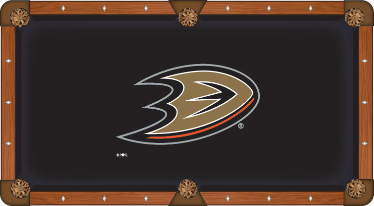 Anaheim Ducks Pool Table Cloth-8'"