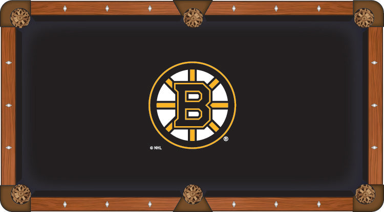 Boston Bruins Pool Table Cloth-8'"