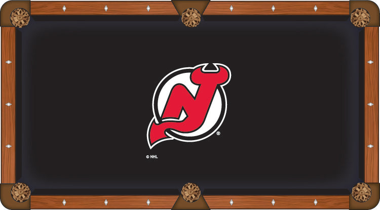 New Jersey Devils Pool Table Cloth-8'"