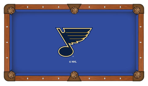 St Louis Blues Pool Table Cloth-8'"